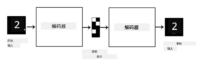 自动编码器示意图